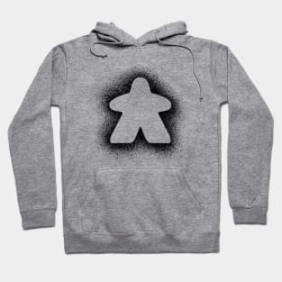 Meeple Spray - Black Hoodie